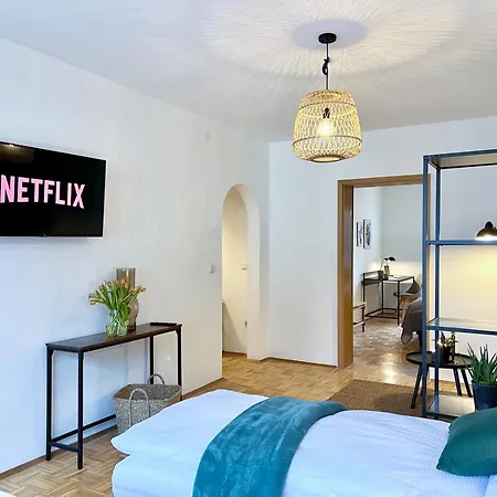 Sapphire Apartment: Free Parking + Netflix + Bathtub * エッセン