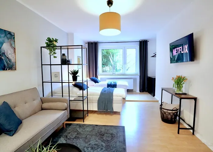 Sapphire Apartment: Free Parking + Netflix + Bathtub Lejlighed Essen